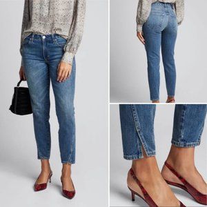 AMO | Twist Split-Cuff Jeans in Dark Vintage